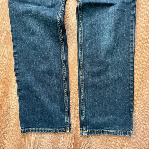 Cat & Jack Kids' Dark Blue Denim Straight Leg Jeans 16 - Picture 5 of 6